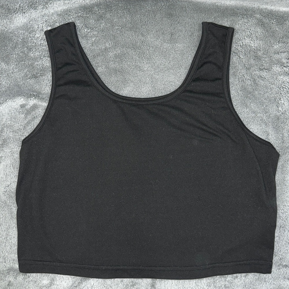 SHEIN curve crop tank top.